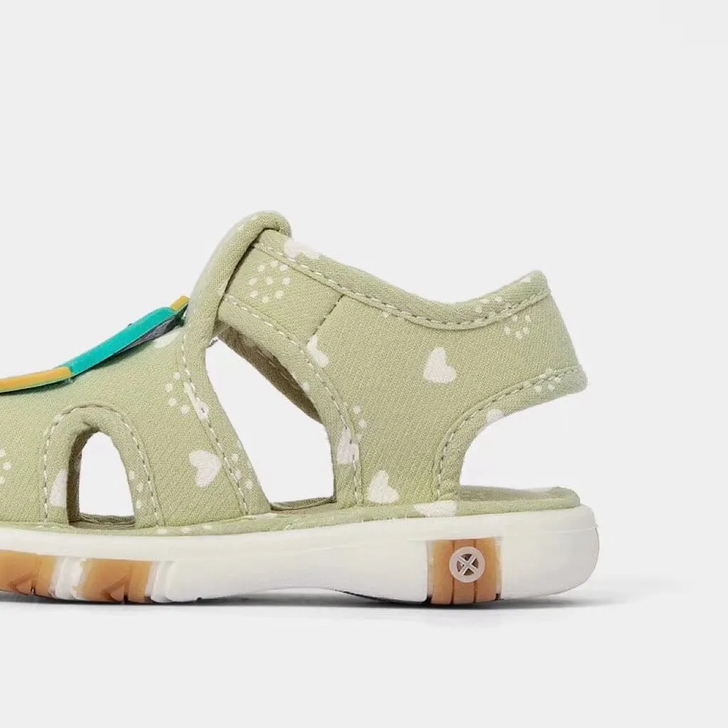 Animal Patch First Walker Squeaky Sandals