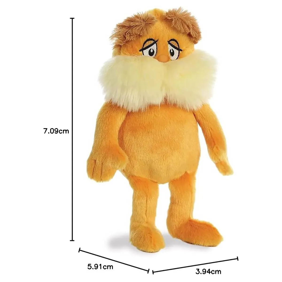 Dr. Suess The Lorax 7" Soft Toy