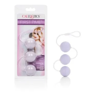 First Time Love Balls Triple Lover - Purple