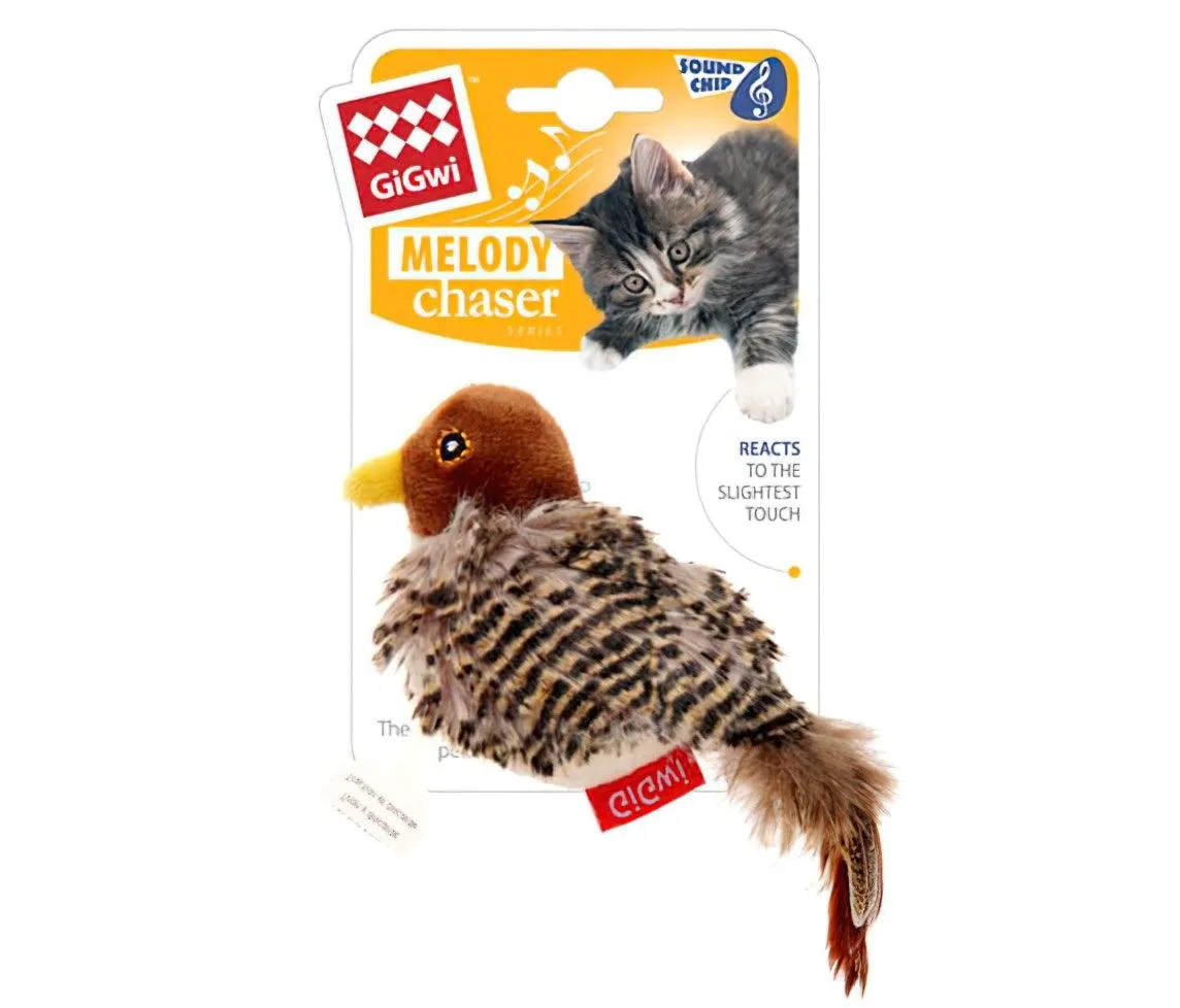 GiGwi Melody Chaser Cat Toy - Bird
