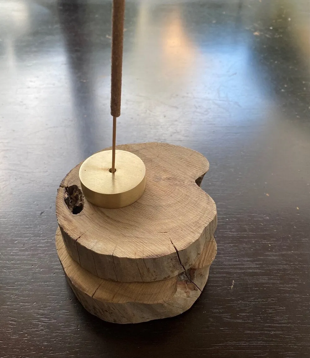 Gold Incense Stick Burner
