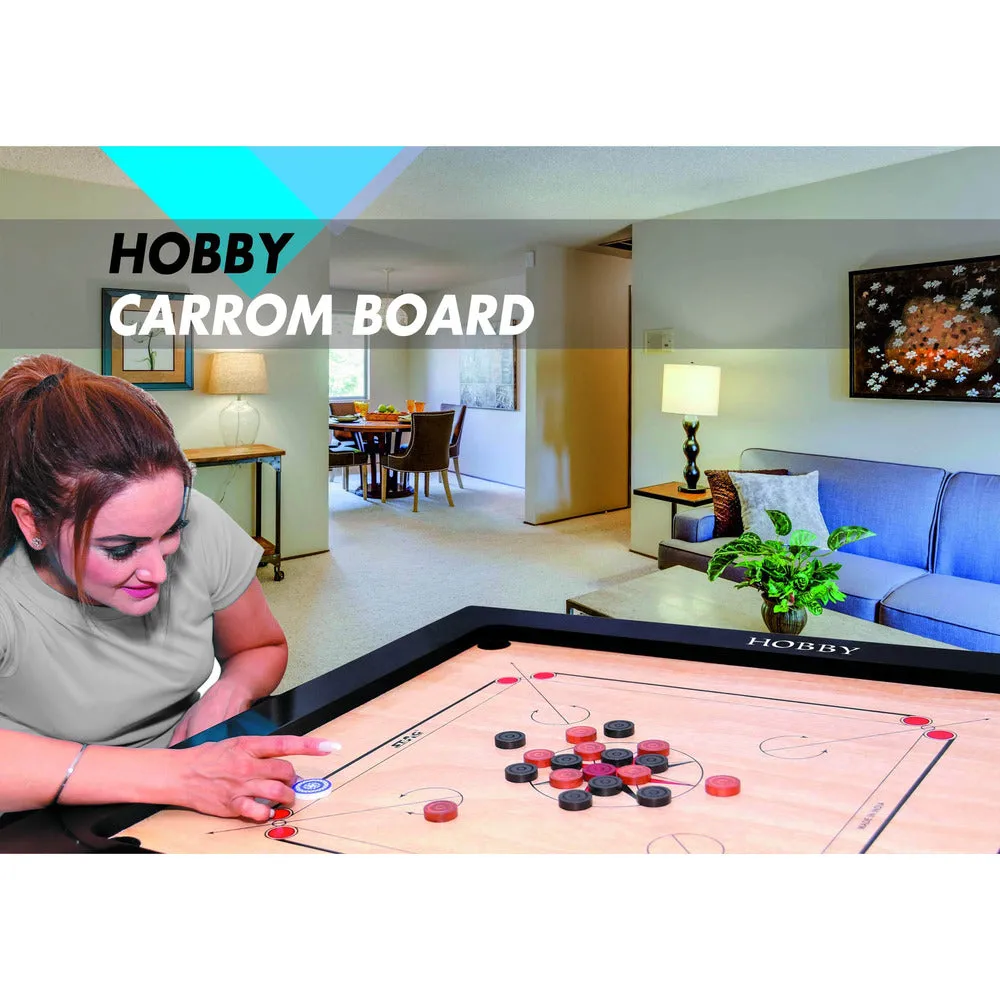 Hobby Carrom Board - Natural