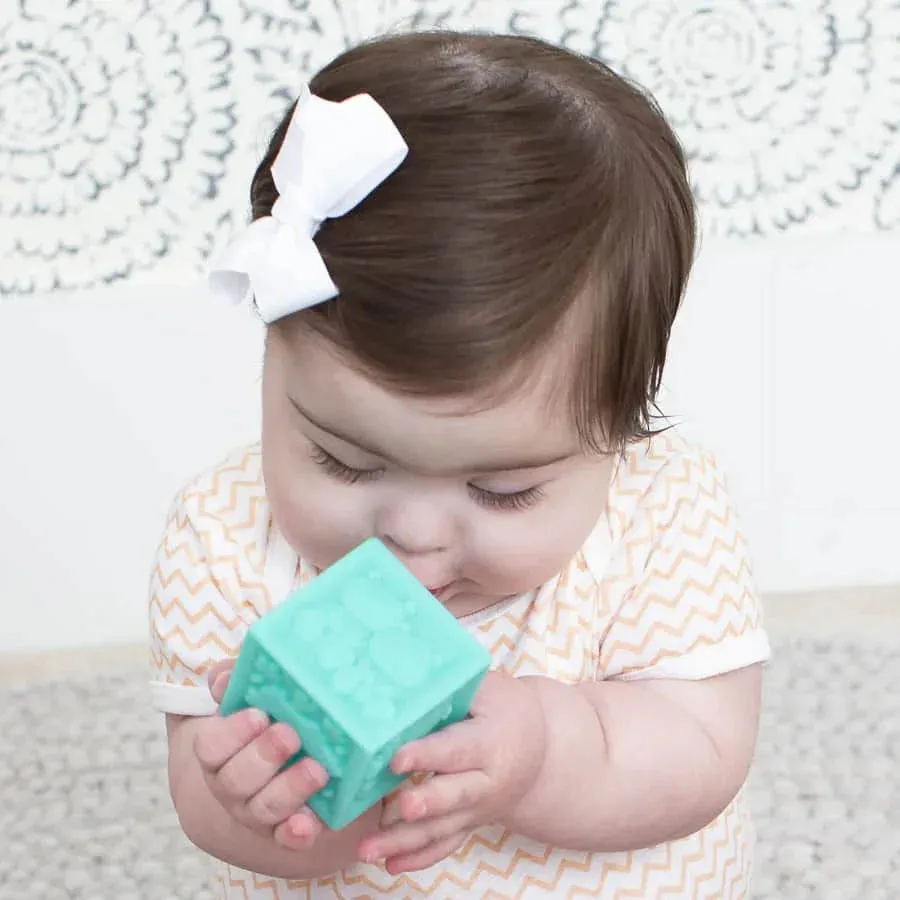 Infantino - Squeeze & Stack Block Set - 8 pcs