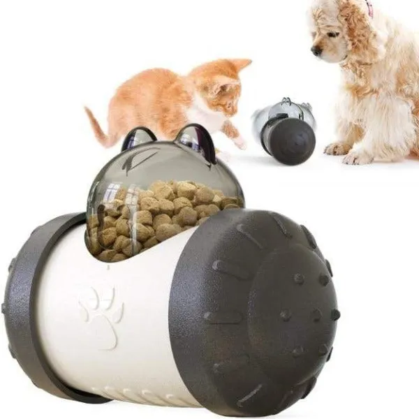 Interactive Cat Feeder Toy Wheel