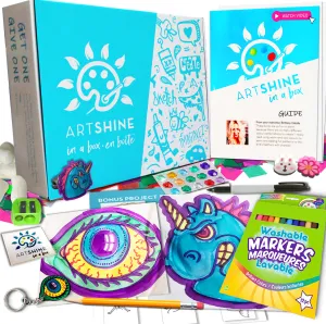 Jump into Shrinky Dinks - Art & Craft Activity Box