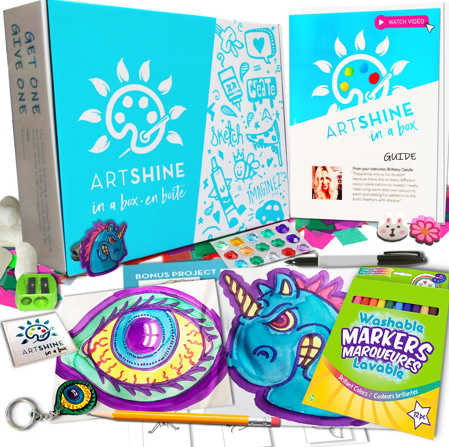 Jump into Shrinky Dinks - Art & Craft Activity Box