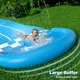 Lavinya Slip and Slide Patio Toy - Water Slide Sprinkler 3 Bodyboards Backyard Waterslide Games with Double racing lanes Summer Outdoor Splash Water Toys Fun Play