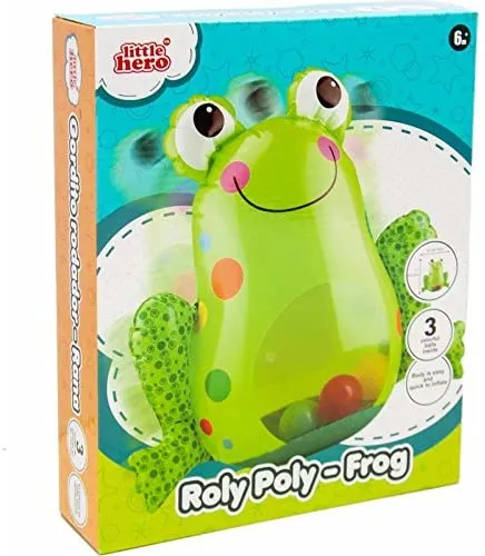 Little Hero Roly Poly Frog - Green