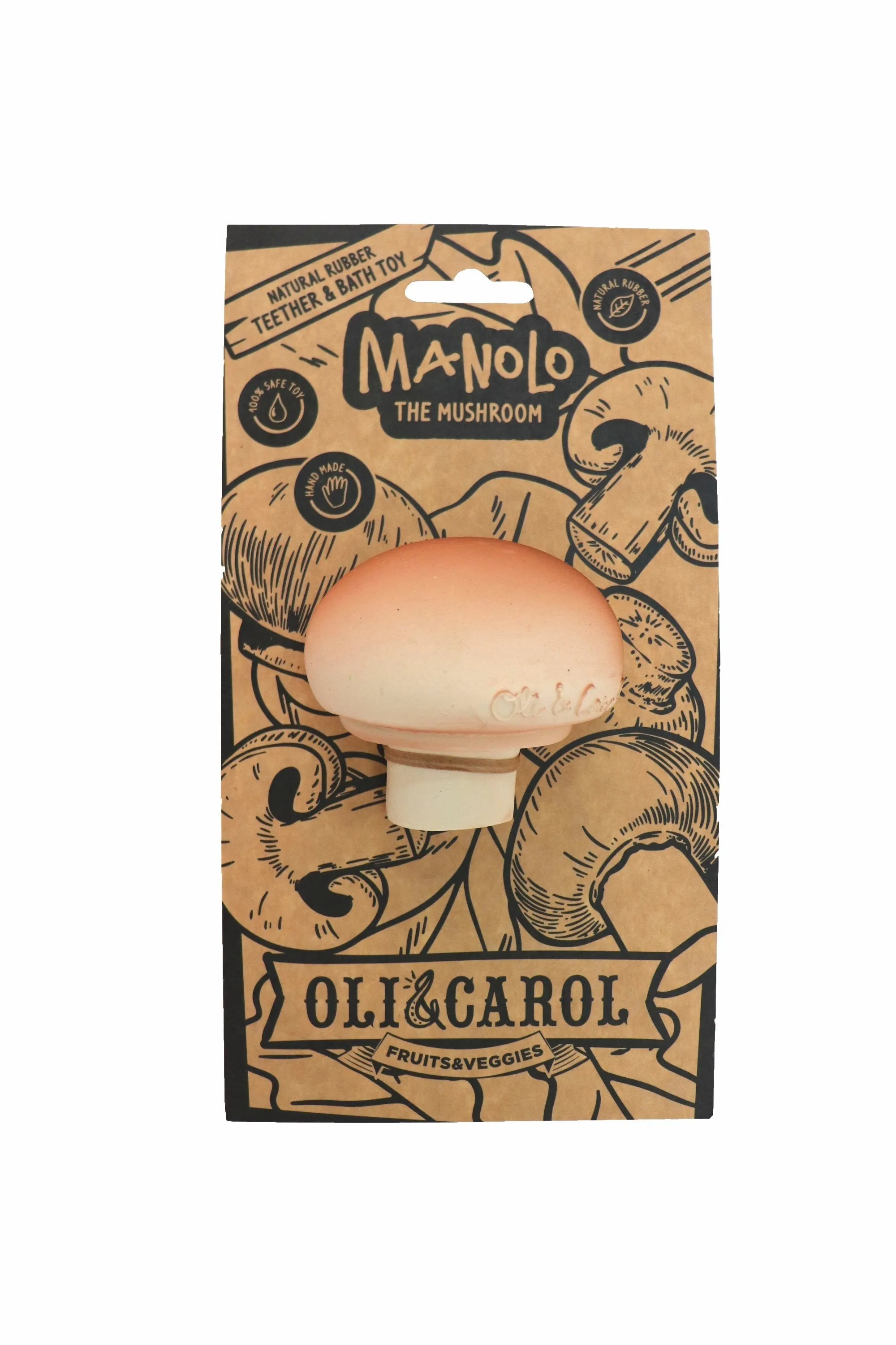 Manolo the Mushroom Teether
