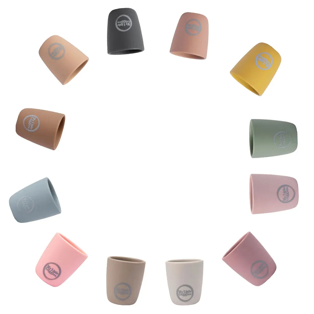 My Little Giggles Silicone Mini Drinking Cup - Sage