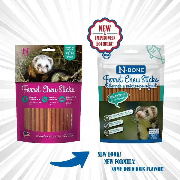 N-Bone Ferret Chew Treats Salmon Flavour