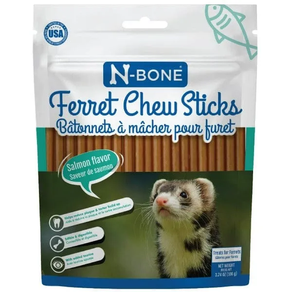 N-Bone Ferret Chew Treats Salmon Flavour