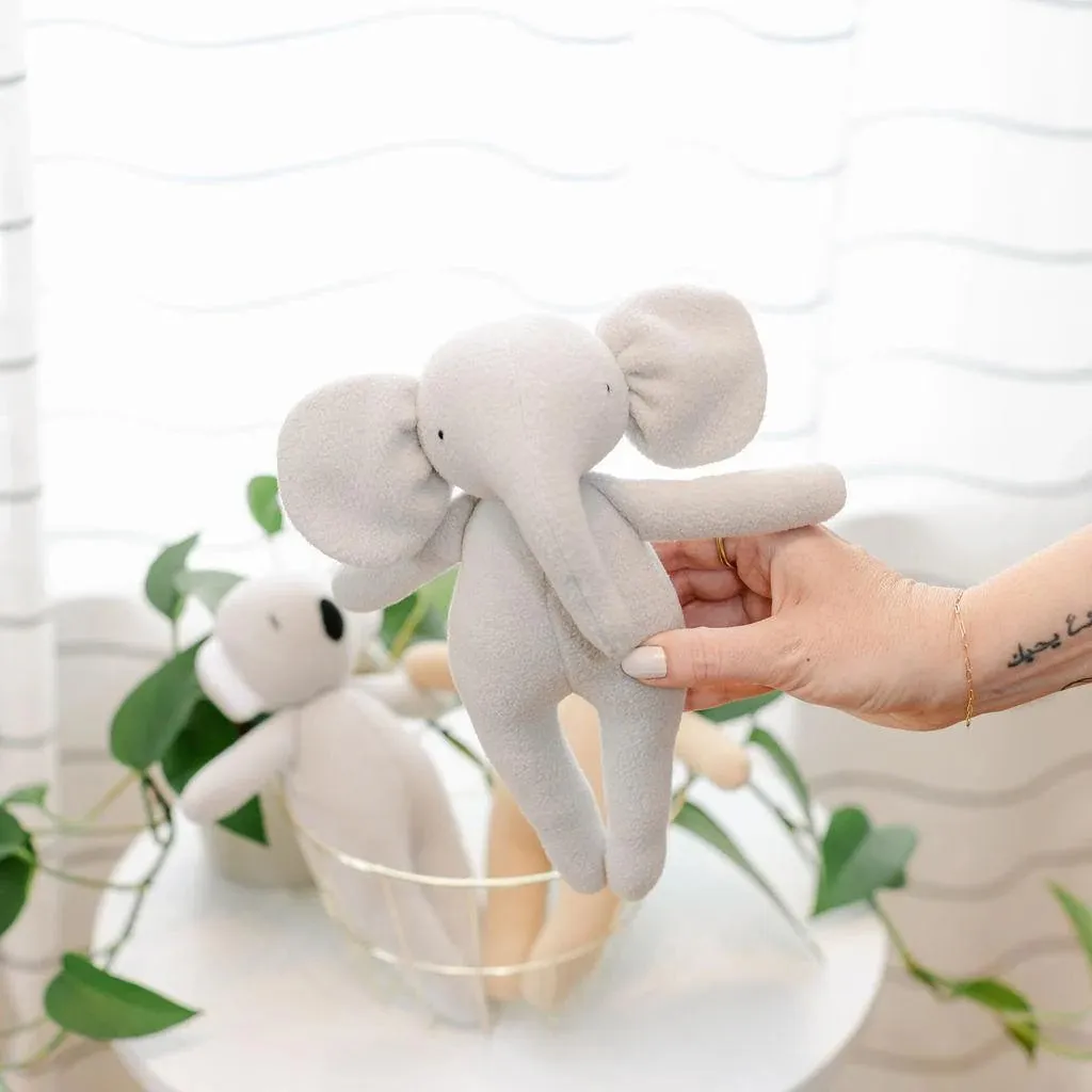 Stuffed Elephant Safari Creature