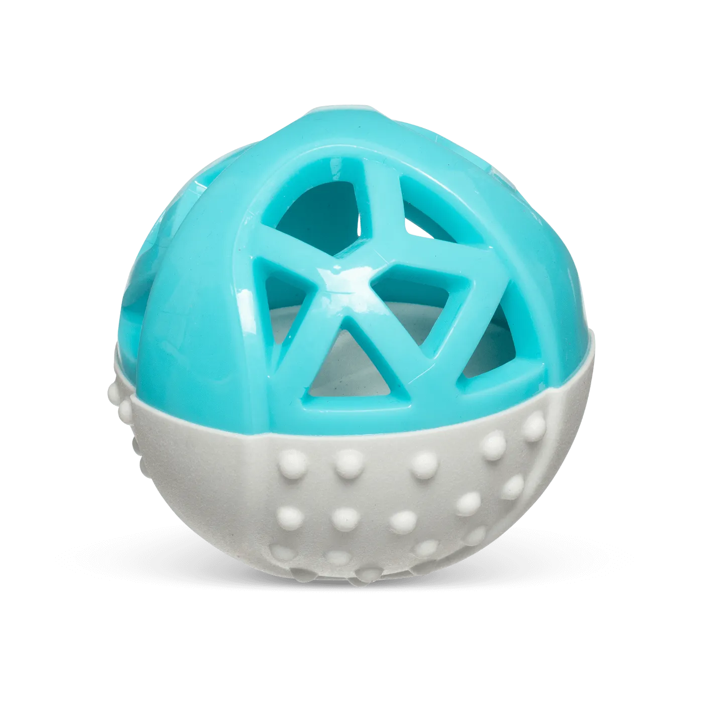 Totally Pooched Catch n' Squeak Dog Ball, Foam Rubber, 3.5"