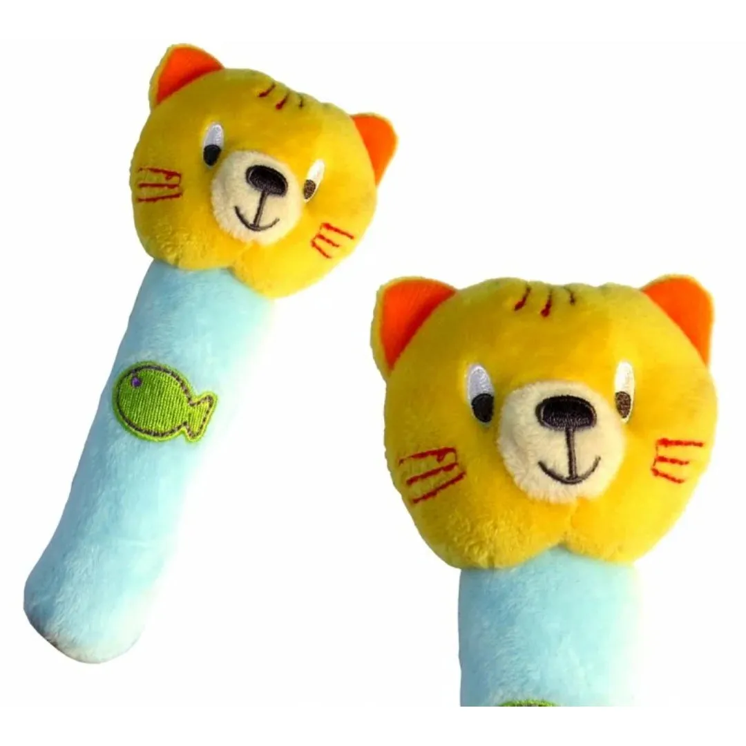 Winfun - Soft Grip`N Play Rattle Stick Pal For Kids,  12 pcs