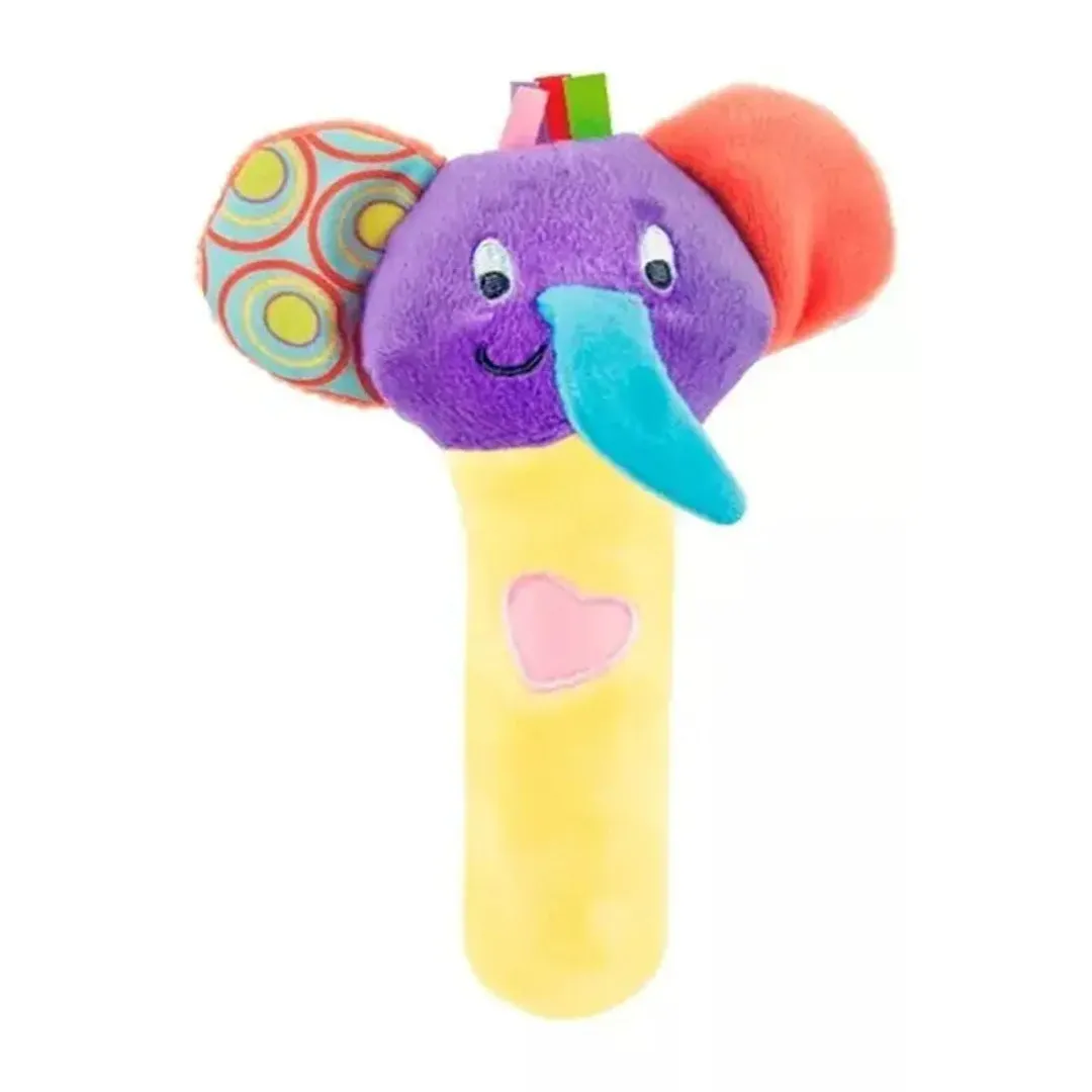 Winfun - Soft Grip`N Play Rattle Stick Pal For Kids,  12 pcs
