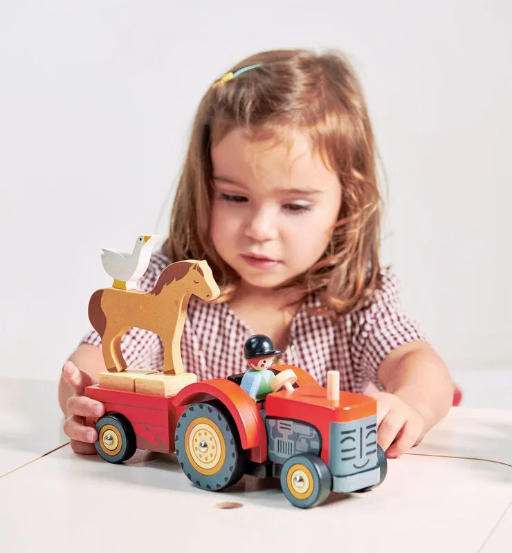 Wooden Farmyard Tractor